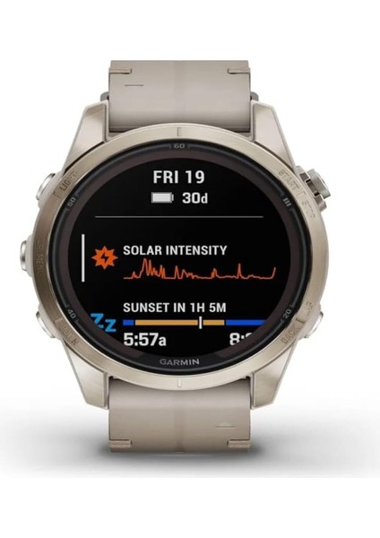 Fenix 7s Pro Sapphire Solar Soft Gold - Bej (