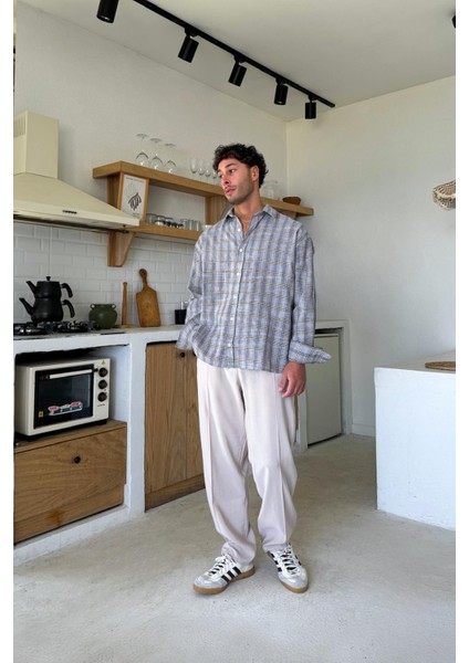 Krem Ekstra Rahat Baggy Pantolon fırsatları