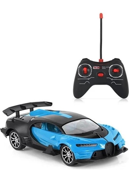 Nessiworld Şarjlı Uzaktan Kumandalı Mavi Bugatti 1:16