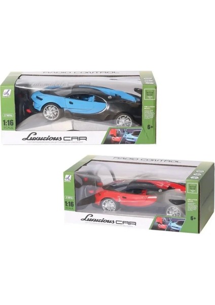 Nessiworld Şarjlı Uzaktan Kumandalı Mavi Bugatti 1:16