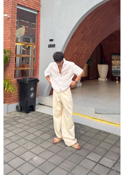 Pileli Gabardin Pantolon fırsatları