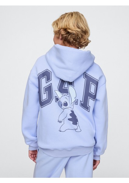 Erkek Çocuk Mavi Gap × Disney Gap Logo Vintage Soft Fleece Sweatshirt modelleri