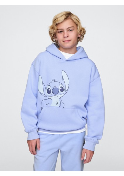 Erkek Çocuk Mavi Gap × Disney Gap Logo Vintage Soft Fleece Sweatshirt fırsatları