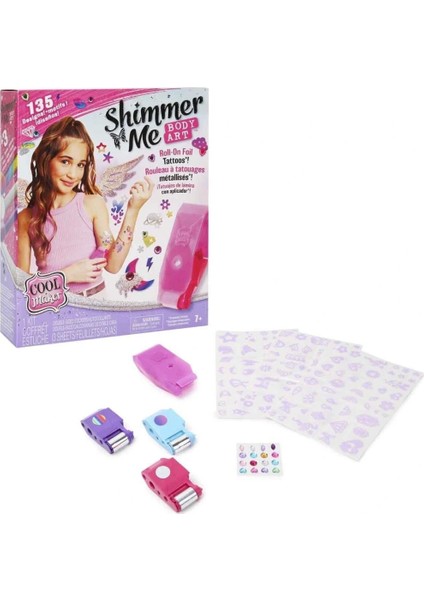 Nessiworld 71786 Sun- Hobi Set Cool Marker Dövme Stüdyosu