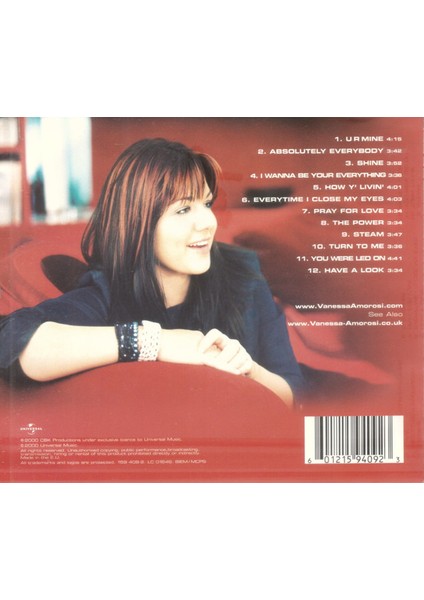 Vanessa Amorosi – The Power CD