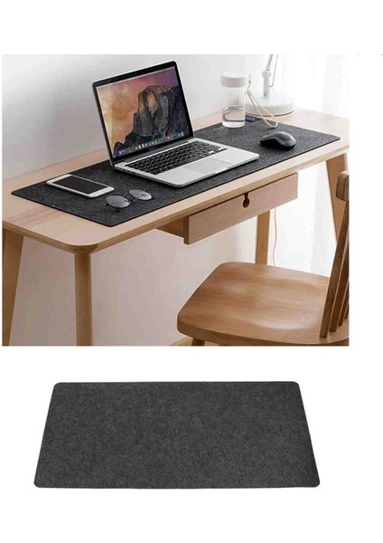 Masa Üstü Mouse Pedi Keçe Çalışma Masası Düzenleme ve Oyuncu Mouse Pedi Düzenleyici Mat 100X50 cm