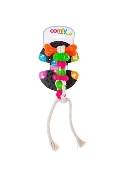 Aquael Comfy Toy 7 Parçalı Diş Temizleme Plastik Köpek Oyuncağı