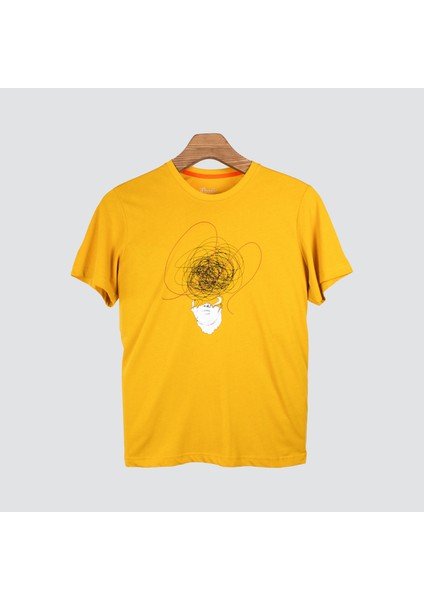 Overthinking Erkek Baskılı T-Shirt
