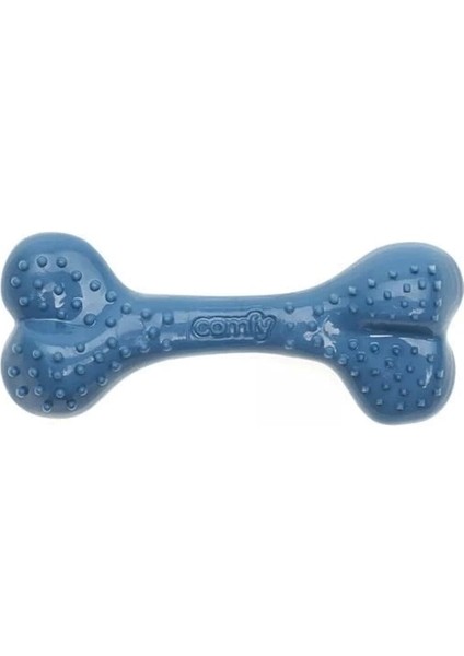 Aquael Comfy Toy Kemik Şeklinde Yaban Mersini Aromalı Köpek Oyuncağı Mavi 16.5 cm