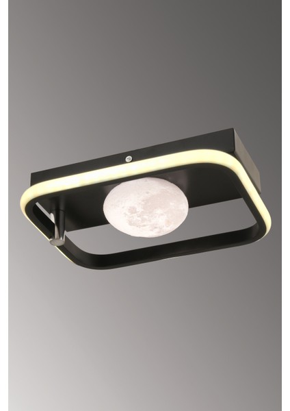 ESSLİGHT MARS 25 CM PLAFONYER LED AVİZE 3 RENK IŞIK MODLU (BEYAZ SARI GÜN IŞIĞI) SALON OTURMA ODASI YATAK ODASI OFİS