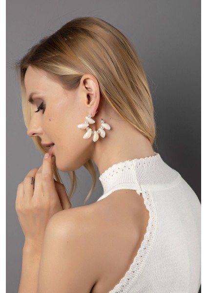 Sea Shell Halka Küpe