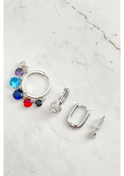 Renkli Shakira Küpe