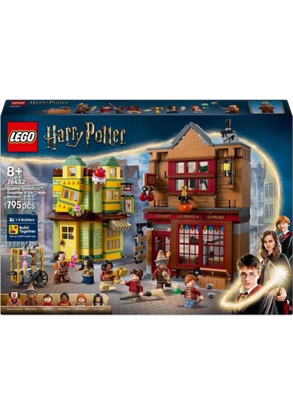 Nessiworld LEGO Harry Potter Kaliteli Quidditch Malzemeleri ve Dondurma Salonu 76452 fırsatları