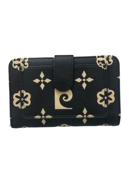 06PC25Y607-BMN S Sıyah Kadın Cüzdan