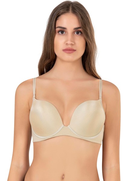 Çift Destekli Dolgulu Balenli Mikro Kaplı Sihirli Sütyen Kod 7033