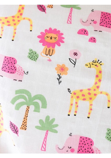 Baskılı Kız Bebek Müslin Örtü 90X100 cm (S4) modelleri