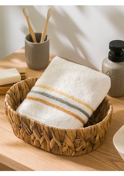 Pamuklu Nakışlı Yüz Havlusu 50X80 cm (W3)