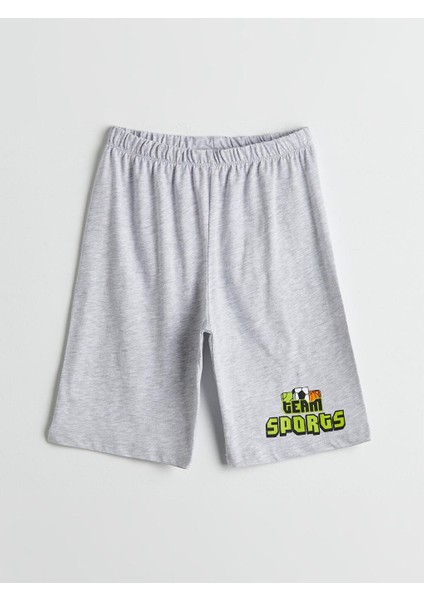 Bisiklet Yaka Erkek Çocuk Şortlu Pijama Takımı (S5) fırsatları