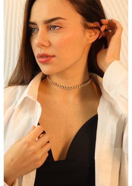 Gold Zincir Choker Kolye fiyatları