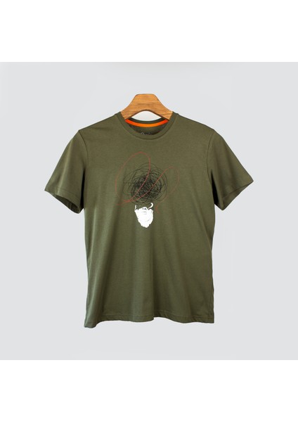 Overthinking Erkek Baskılı T-Shirt