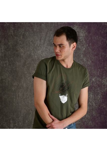 Overthinking Erkek Baskılı T-Shirt modelleri