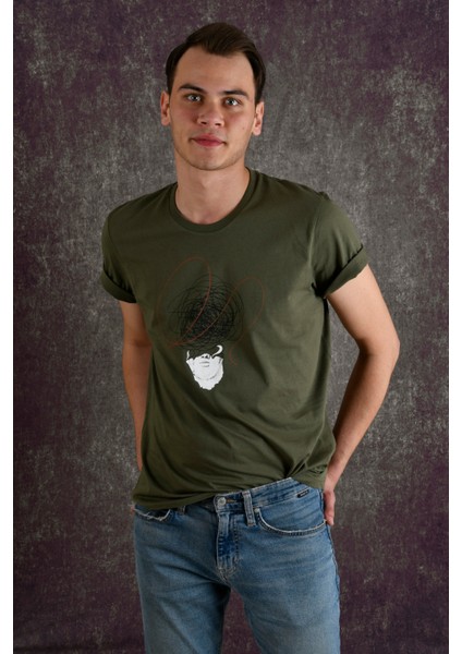 Overthinking Erkek Baskılı T-Shirt indirimleri