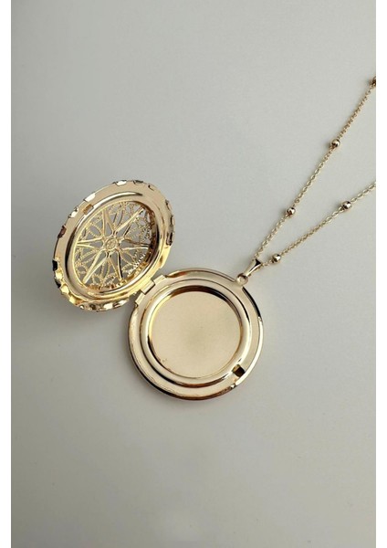 Desenli Kapaklı Kolye modelleri