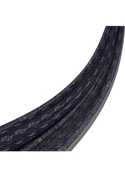 Lacivert-Bej Ipekevi Dört Mevsim Tensel Şal 2891 fiyatları