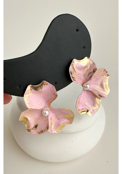 Inci Detay Hafif Çiçek Küpe (5cm) modelleri