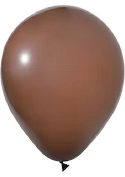 20 Adet 12 Inç 30 cm Pastel Kahverengi Balon Doğum Günü Süsleme