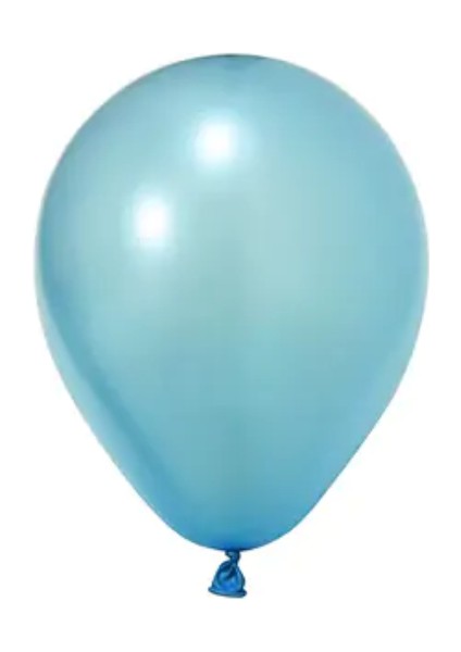 20 Adet 12 Inç 30 cm Metalik Açık Mavi Balon Doğum Günü Süsleme fiyatları
