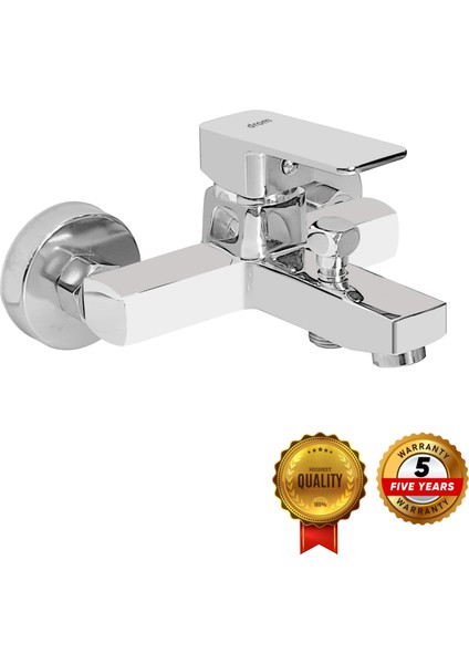 Harmoni Paslanmaz Krom Kolonlu Tepe Duş Seti + Drom Aurora Banyo Bataryası 5 Yıl Garanti fiyatları