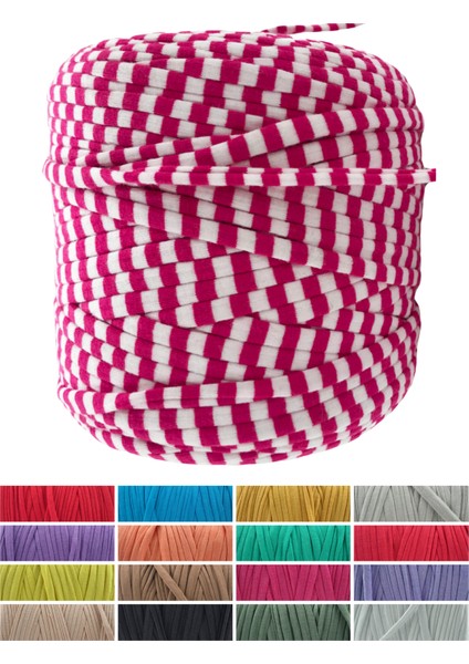 Desenli Penye Ip Büyük Boy 650 gr 130 mt PT009