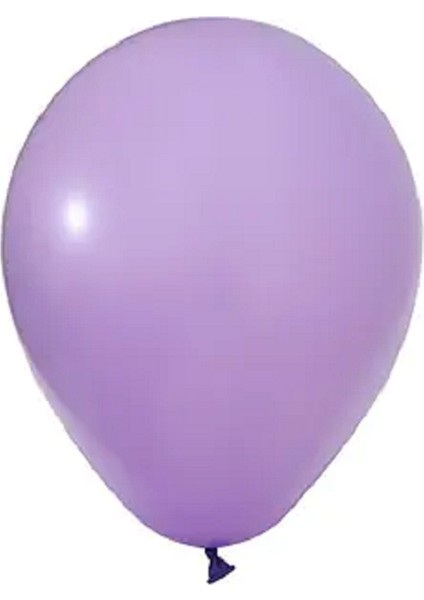 20 Adet 12 Inç 30 cm Pastel Lila Balon Doğum Günü Süsleme
