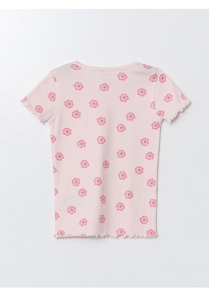 Bisiklet Yaka Kız Bebek Şortlu Pijama Takımı (S5) indirimleri