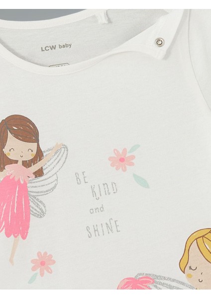 Bisiklet Yaka Kız Bebek Pijama Takımı (S5) modelleri