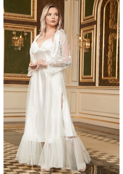 8990 Bayan 6 Lı Ipek Set