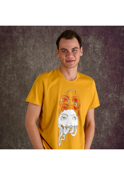 Eyes Erkek Baskılı T-Shirt fiyatları
