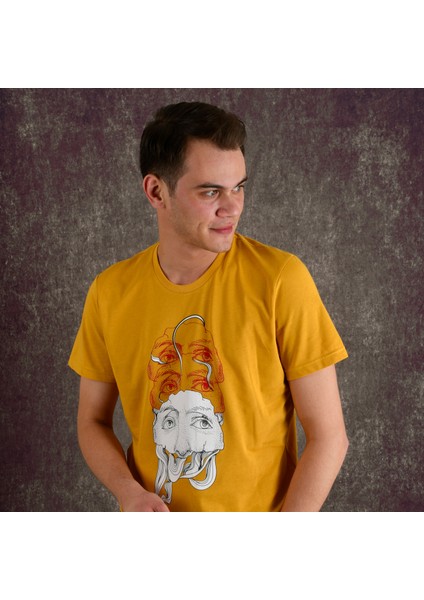 Eyes Erkek Baskılı T-Shirt modelleri