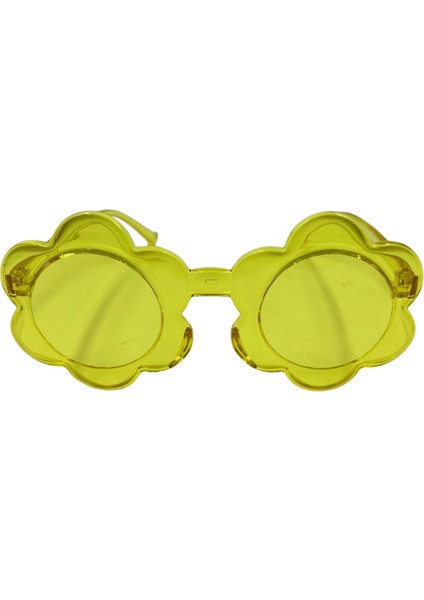 Parti Gözlük Mika Papatya Model Sarı