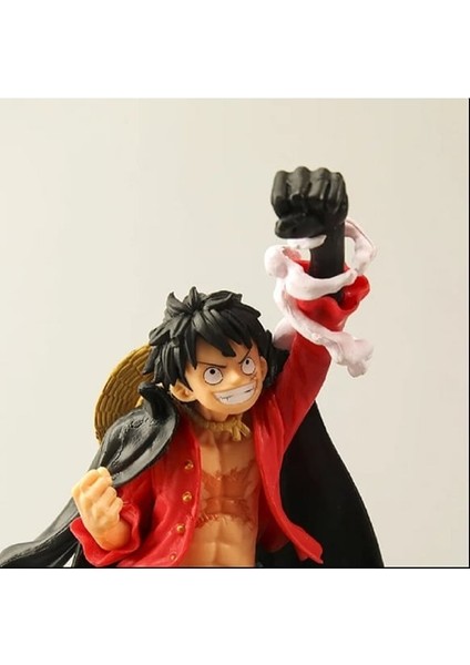 One Piece Monkey D. Luffy Haki Yumruk Pozlu Anime Figürü – 20 cm indirimleri