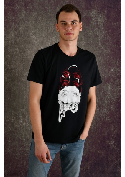 Eyes Erkek Baskılı T-Shirt fırsatları