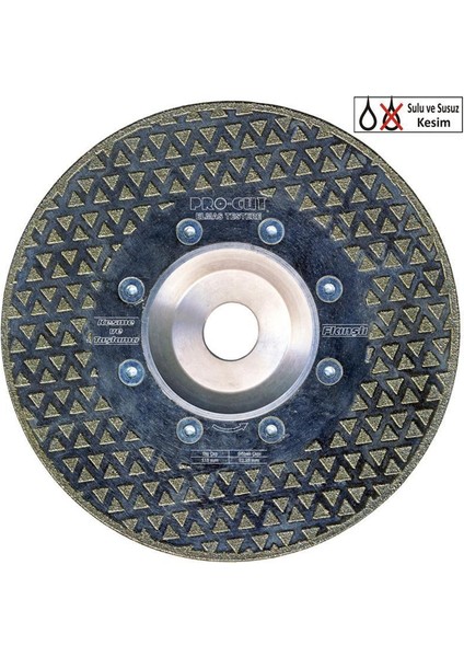 Procut 50953 Dt 115 Elmas Flanşlı Kesme Taşlama