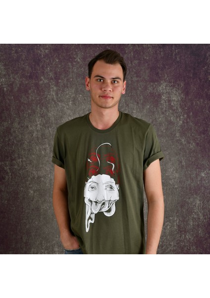 Eyes Erkek Baskılı T-Shirt fiyatları