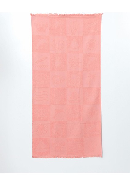 Desenli Kadın Plaj Havlusu 70X145 cm (S5) modelleri