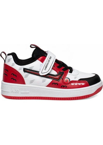 Lambirlent Filet Siyah-Kırmızı Erkek Çocuk Sneaker ŞM04C033