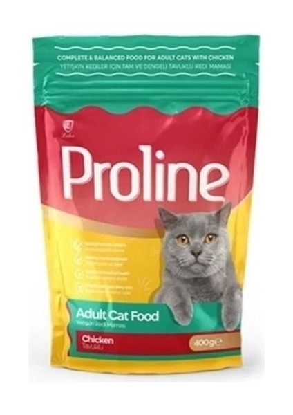 Proline Adult Tavuklu Yetişkin Kedi Maması 400 gr
