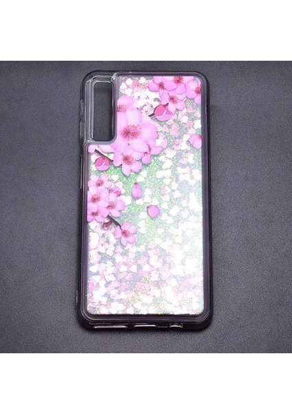Galaxy A7 2018 Kılıf Esnek Renekli Eğlenceli Kapak Marshmelo Silikon
