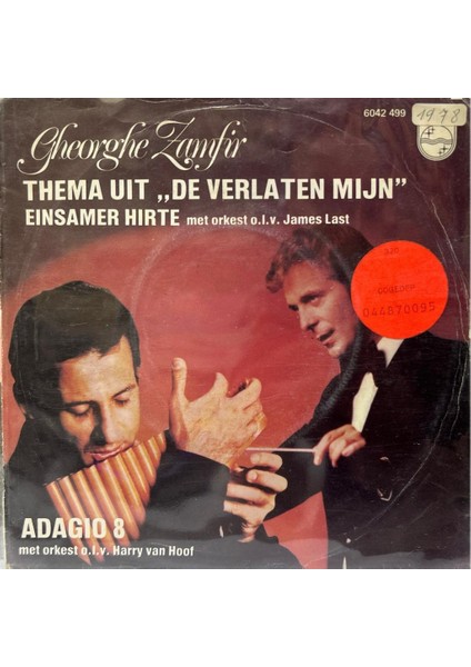 Gheorghe Zamfir - Kill Bill Film Müziği Einsamer Hirte / Adagio 8 45LIK