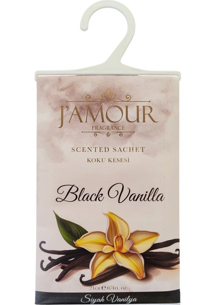 Black Vanilla Askılı Dolap ve Çekmece Kokusu